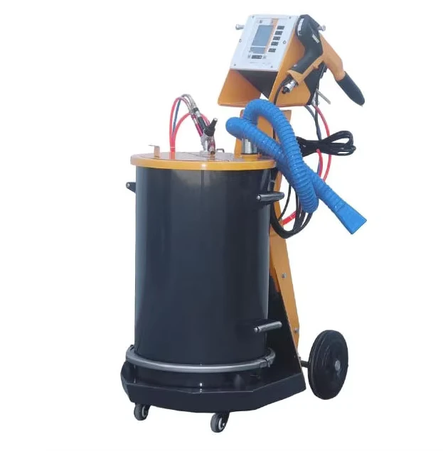 Manual Powder Coating Machine Used Equipment for Metal Paint Steel Substrate with Spray Gun Pump Motor Core Components