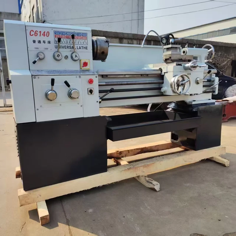 Manual Small Lathe C6140X750 Ordinary Horizontal Universal Lathe with High Precision Metal Lathe