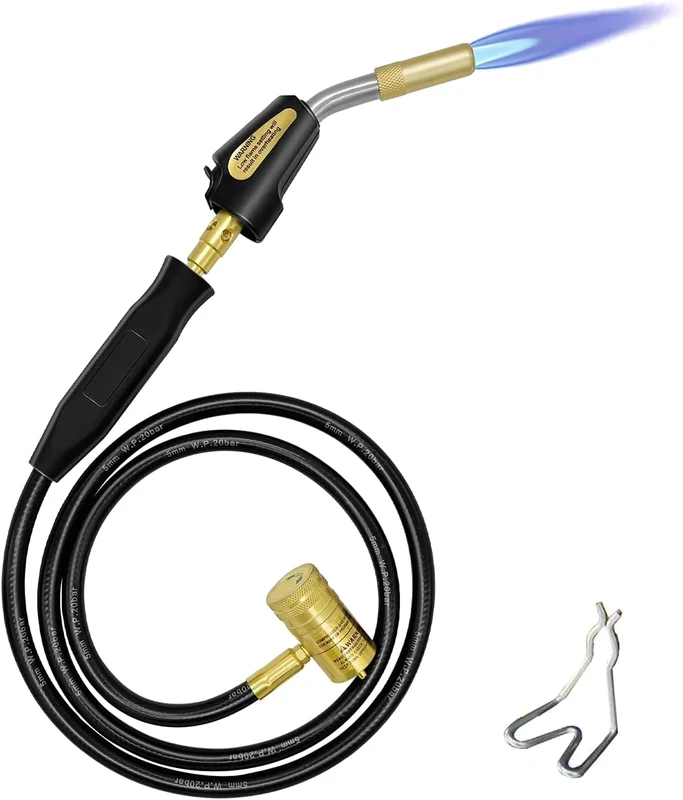 Mapp Gas Selmbing Solder Propane Welding Turbo Torch 5ft Hose