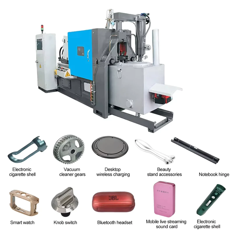 Metal Casting Machinery Aluminum Zinc Alloy Die Casting Machine Hot Chamber Die Casting Machine for Motorcycle Parts