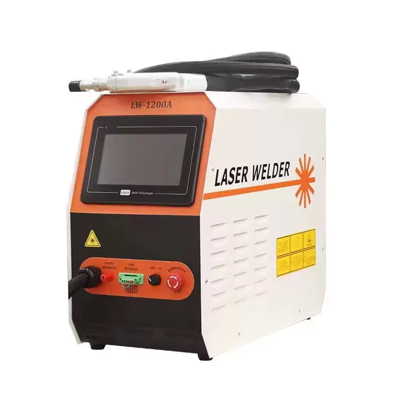 Mini 4 in 1 Air Cooled 1500W 2000W Handheld Laser Welding Machine for Metal Carbon Steel Stainless Steel Aluminum