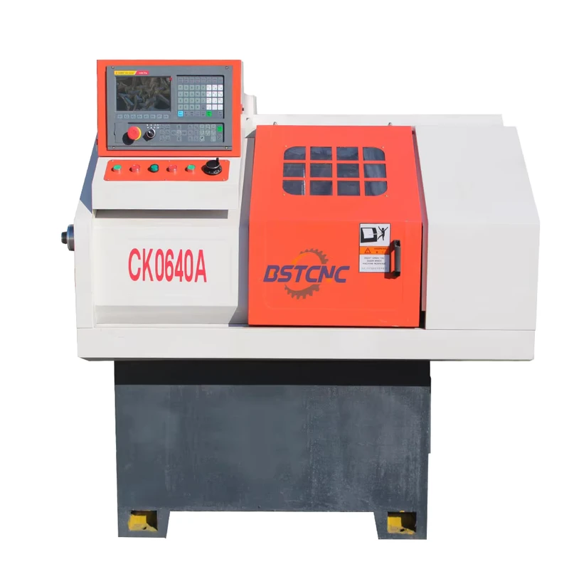Mini CNC Metal Lathe Machine CK0640 for Turning Cutting Metal Wood