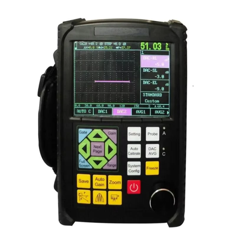 NDT Ultrasonic Flaw Detector Non Destructive Testing Equipment for Metal Specifically Steel