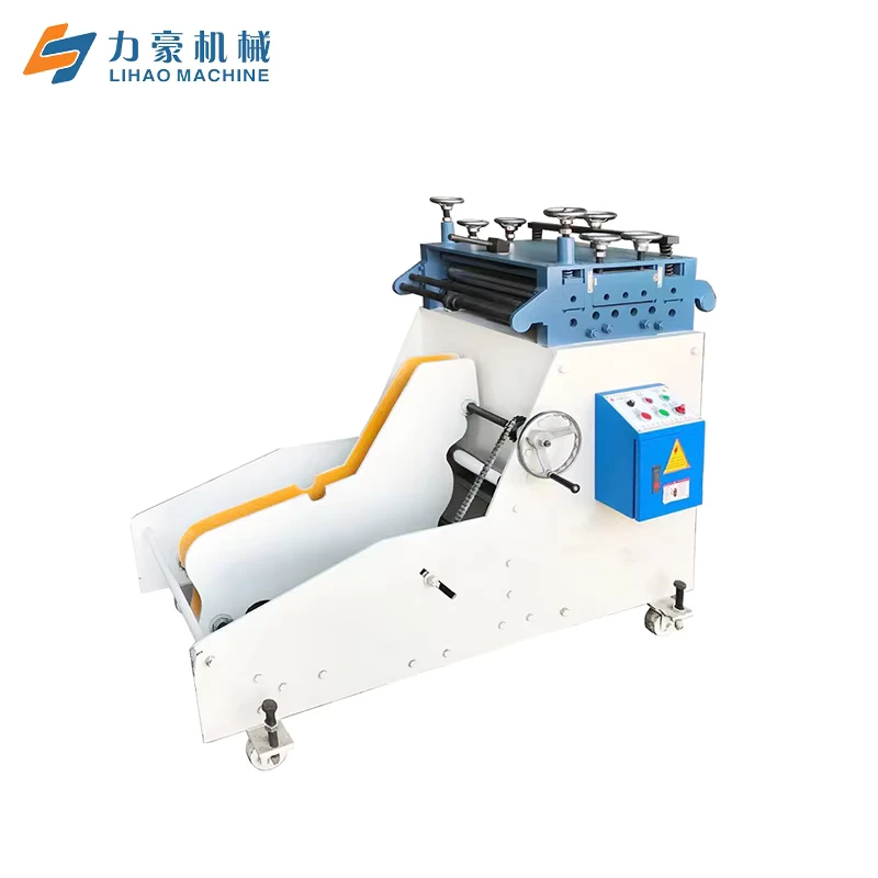 New 2 In 1 Decoiler Straightener For Steel Coils And Sheets Metal Uncoiling Leveling Machine With High Precision