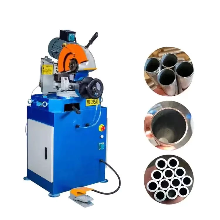 Pipe Tube Cutting Machine Circular Saw Semi Automatic Metal Stainless Steel Aluminum Gear Competitive Price 275 Blade