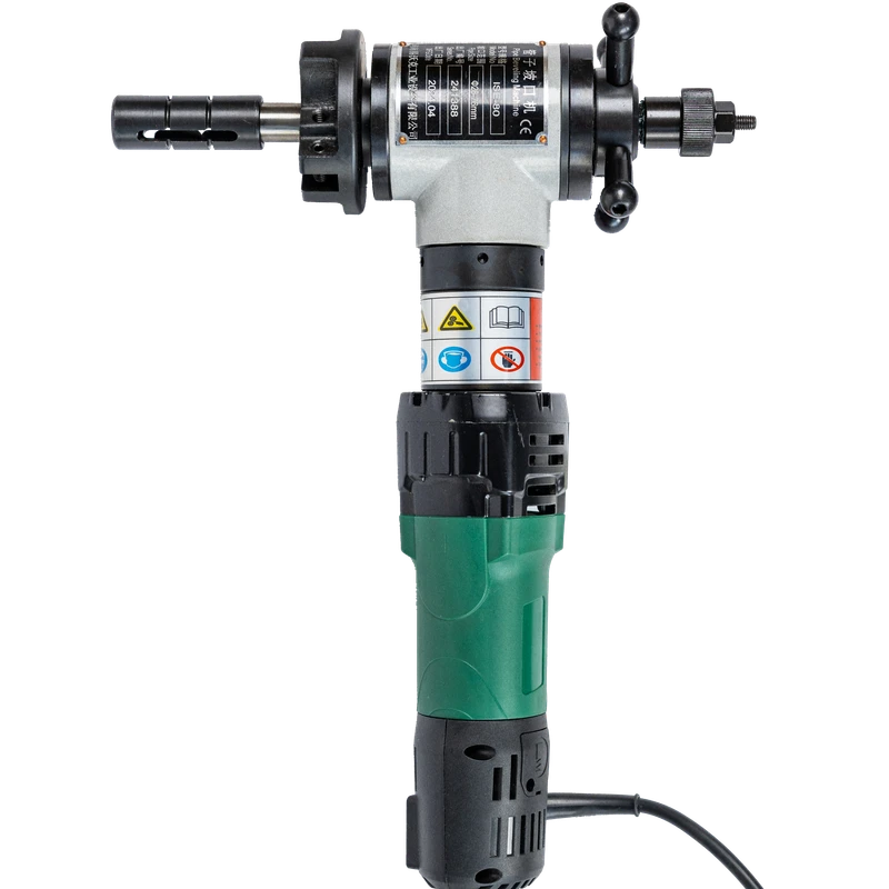Portable Metal Pipe Chamfering and Beveling Machine Inner Diameter Mounted Pipe Beveler Tool 40mm - 120mm