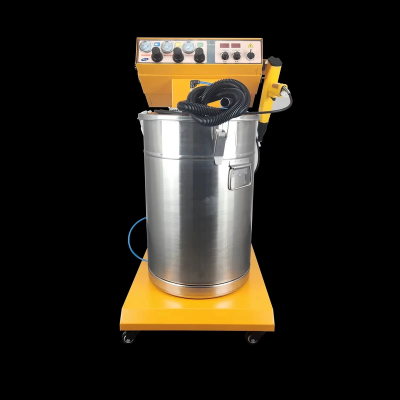 Portable Small Industrial Metal Paint Spray Gun Machine KF Intelligent Electrostatic Powder Coating Equipment