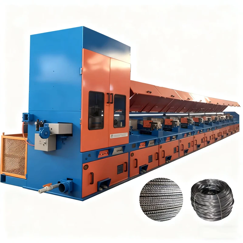 Precision Engineered Straight Line Steel Wire Drawing Machine with Rotation Drawing Mold for Galvanizing Wire Manufacturing