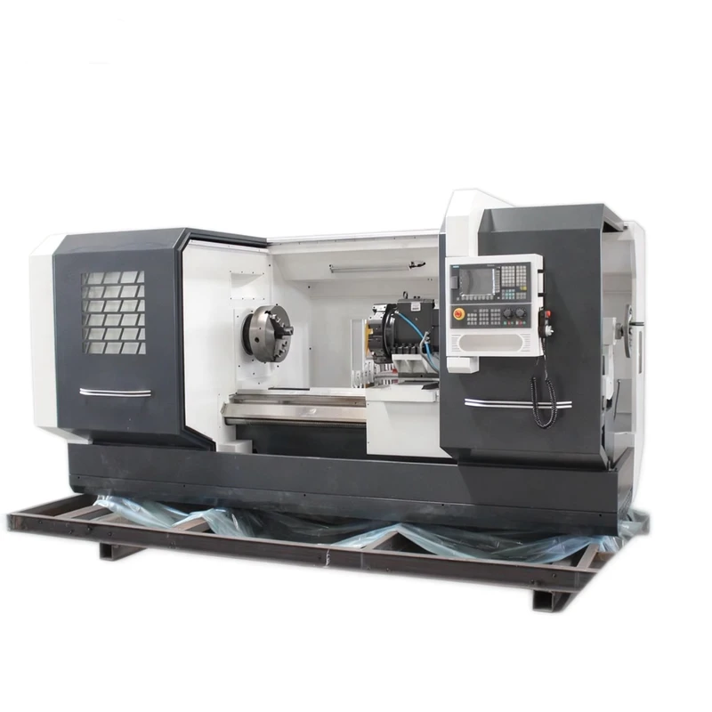 Precision Metal Turning CNC Lathe Machine Ck6180 Horizontal Flat Bed CNC Lathe