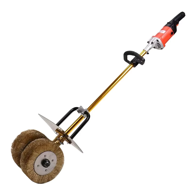 Professional Handheld Electric Rust Remover Grinding Wheel for Color Steel Tiles Metal Plates & Roof Restoration