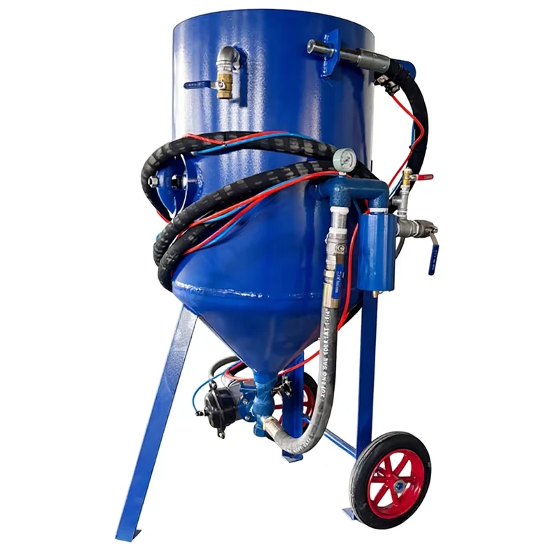 Sandblasting Machine Automatic Portable Sandblasting Machine Wet and Dry Rust Removal Sandblasting Machine
