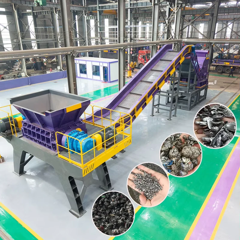 Scrap Metal Crusher Waste Metal Shredding Recycling Machine For Iron Copper Aluminum Steel Iron Crusher