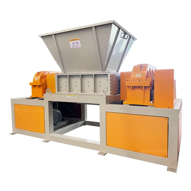Scrap Metal Double Shaft Shredder Crusher Machine Metal Shredder Machine