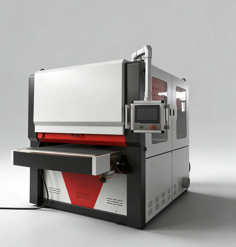 Sheet Metal Wide Belt Sanding Grinding Deburring Chamfering Machine Sander Flat Polishing Machine