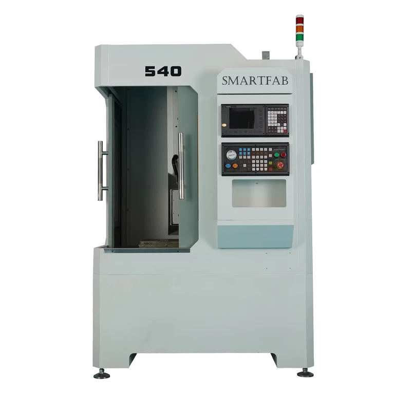 Slant Bed CNC Mini Lathe Milling Heavy Duty Automatic 220V for Metal Aluminum Process Vertical BT30 Factory Direct Sales