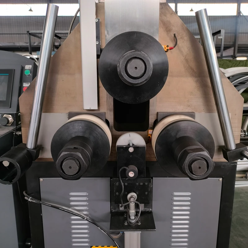 Steel Pipe Tube Roll Circle Bender Flat Bar H Beam Profile Bending Machine