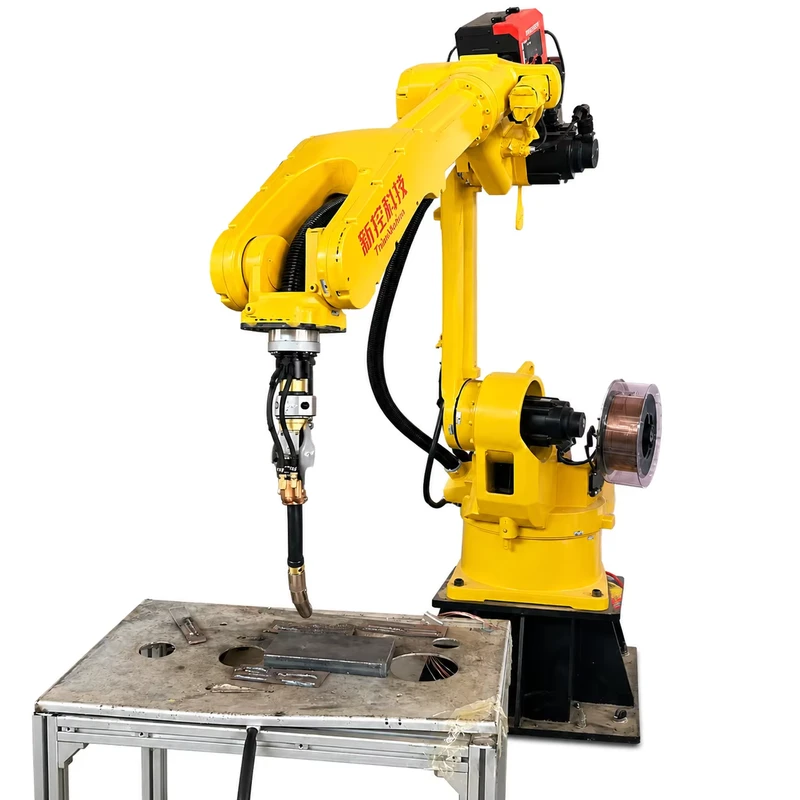 Thinkmotion High Precision 6 Axis CNC Robotic Arm Welding Machine Steel Structure PLC Motor Gearbox 6kg 2078mm IP54 0.07mm