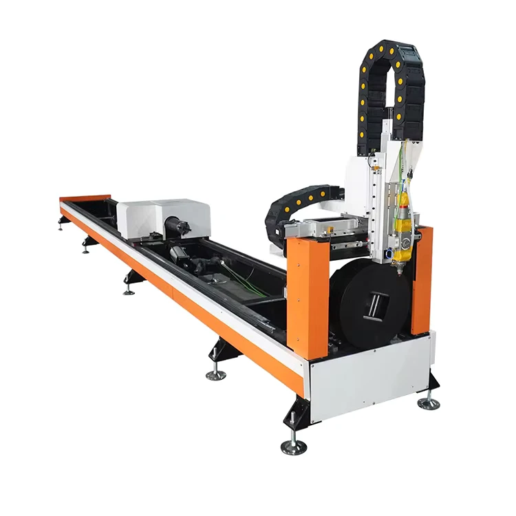 Universal CNC Laser Tube Cutting Machine Multi Profile Metal Tube Fiber Laser Cutting Equipment for Hardware Pipe Parts