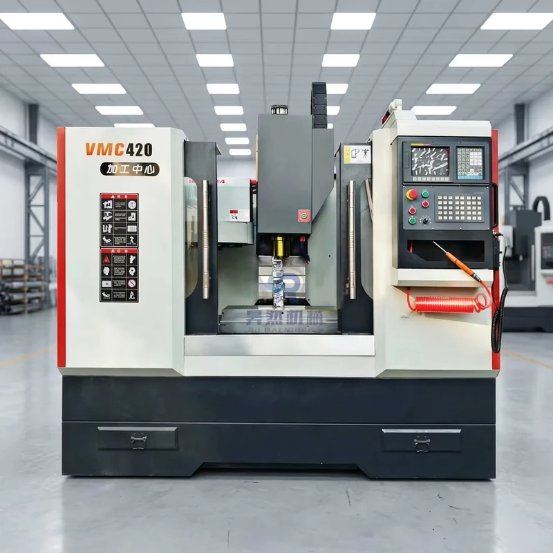 VMC420 High Speed 12 Tools CNC Vertical Machine Center 8000 Rpm Milling Machines for Metal Machining 220v