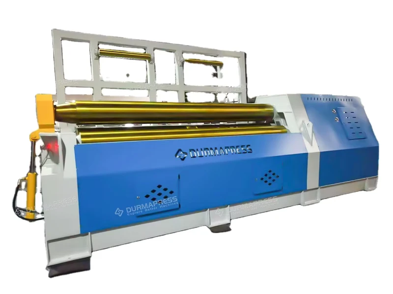 W12 12*3000 CNC 4 Rollers Plate Rolling Machine with CNC Controller for Efficient Metal Plate Roll Forming Fabrication