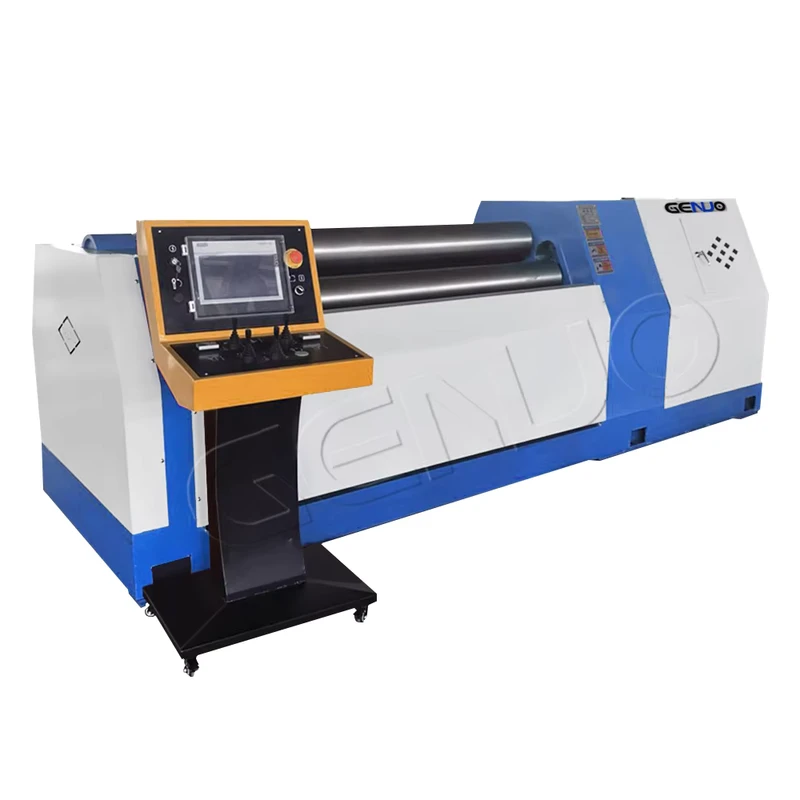 W12 CNC 4 Rollers Cone Rolling Bending Machine Plate Rolling Machine Hydraulic Steel Aluminium