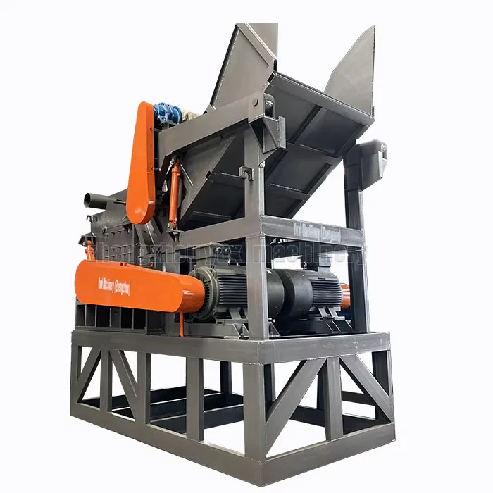Waste Color Steel Tile Crusher Machine Heavy Scrap Steel Crushing Production Line