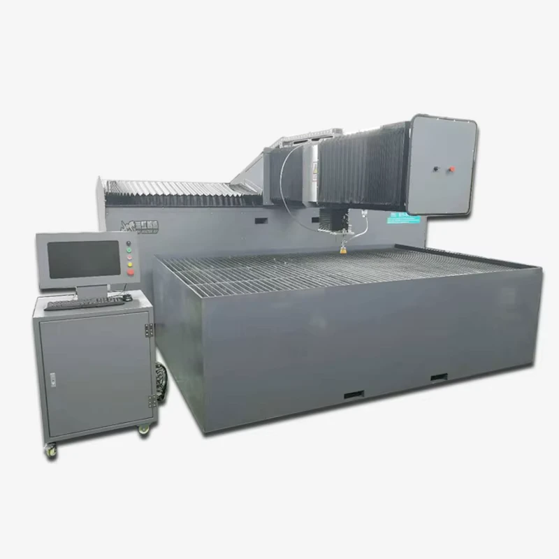 Waterjet Cutting Machine with CNC Control and Pump for Ejection Rubber and Metal Cutting to Make Dieboard 50 HP