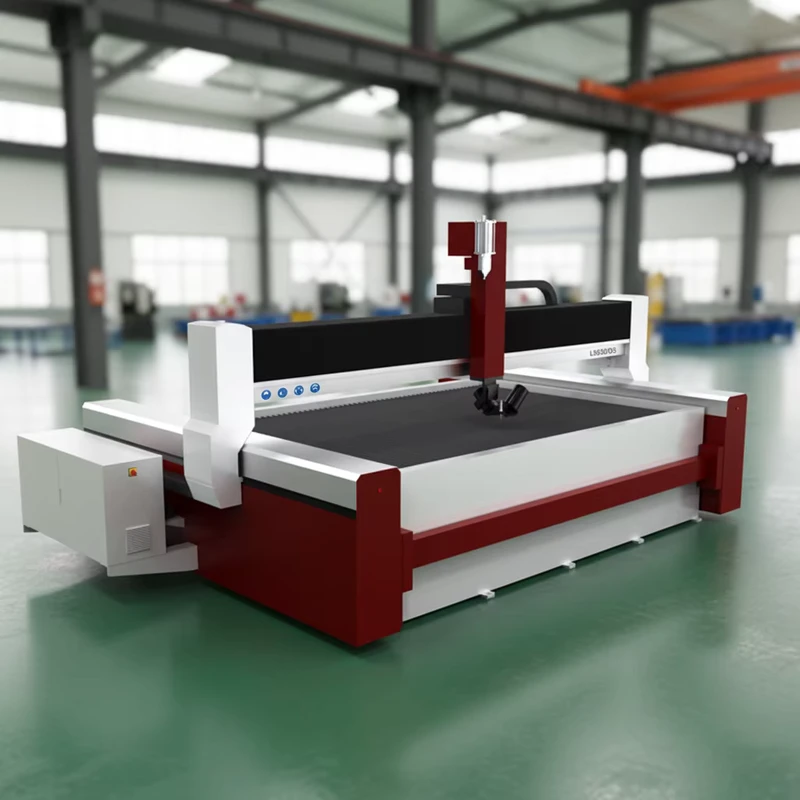Waterjet Five-axis Water Jet Cutting Machine with Pump & Motor for Fiberglass Metal Aluminum High Precision Long Service Life