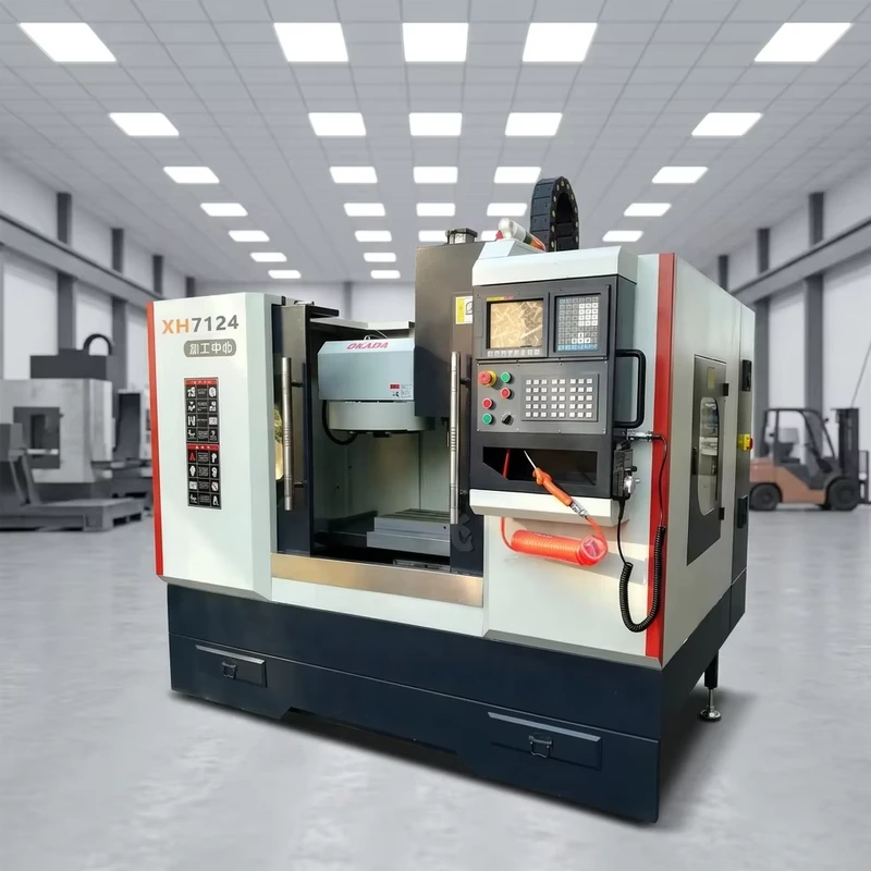 X7124 Vertical CNC Milling Machine 3 Axis Metal Machining Center High Precision Servo Motor for Mold Parts Processing